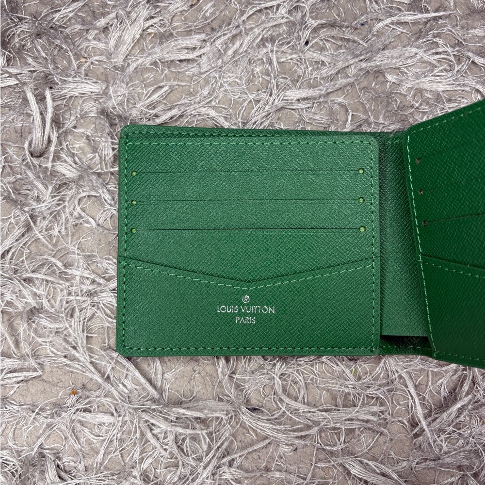 Louis Vuitton LV Monogram Green Golf Slender Wallet - Picture 3 of 4